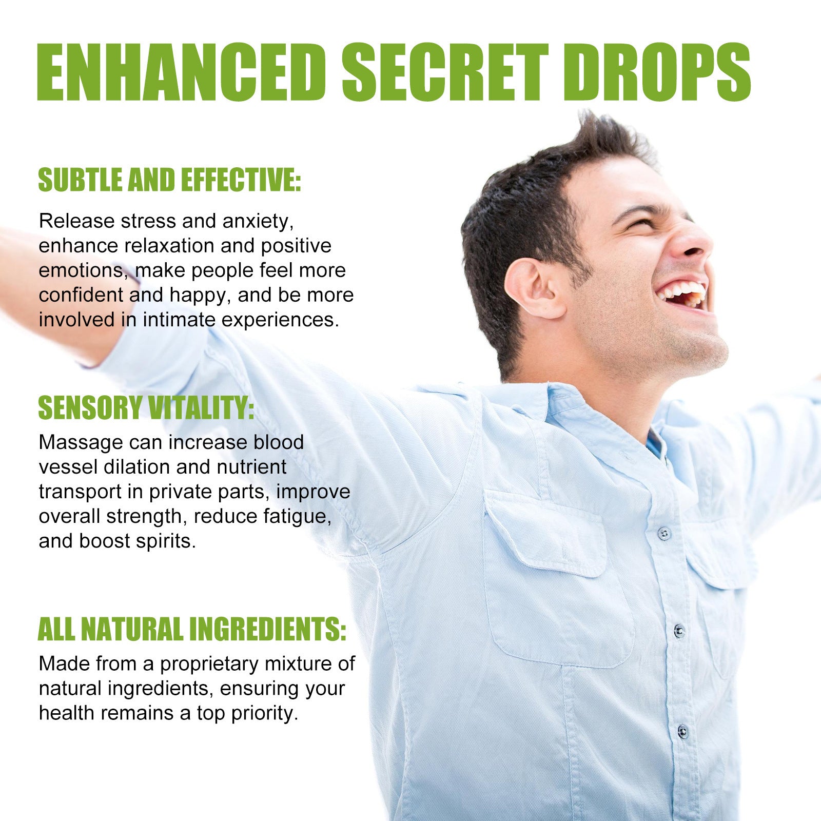 Male Enhance Massage Oil