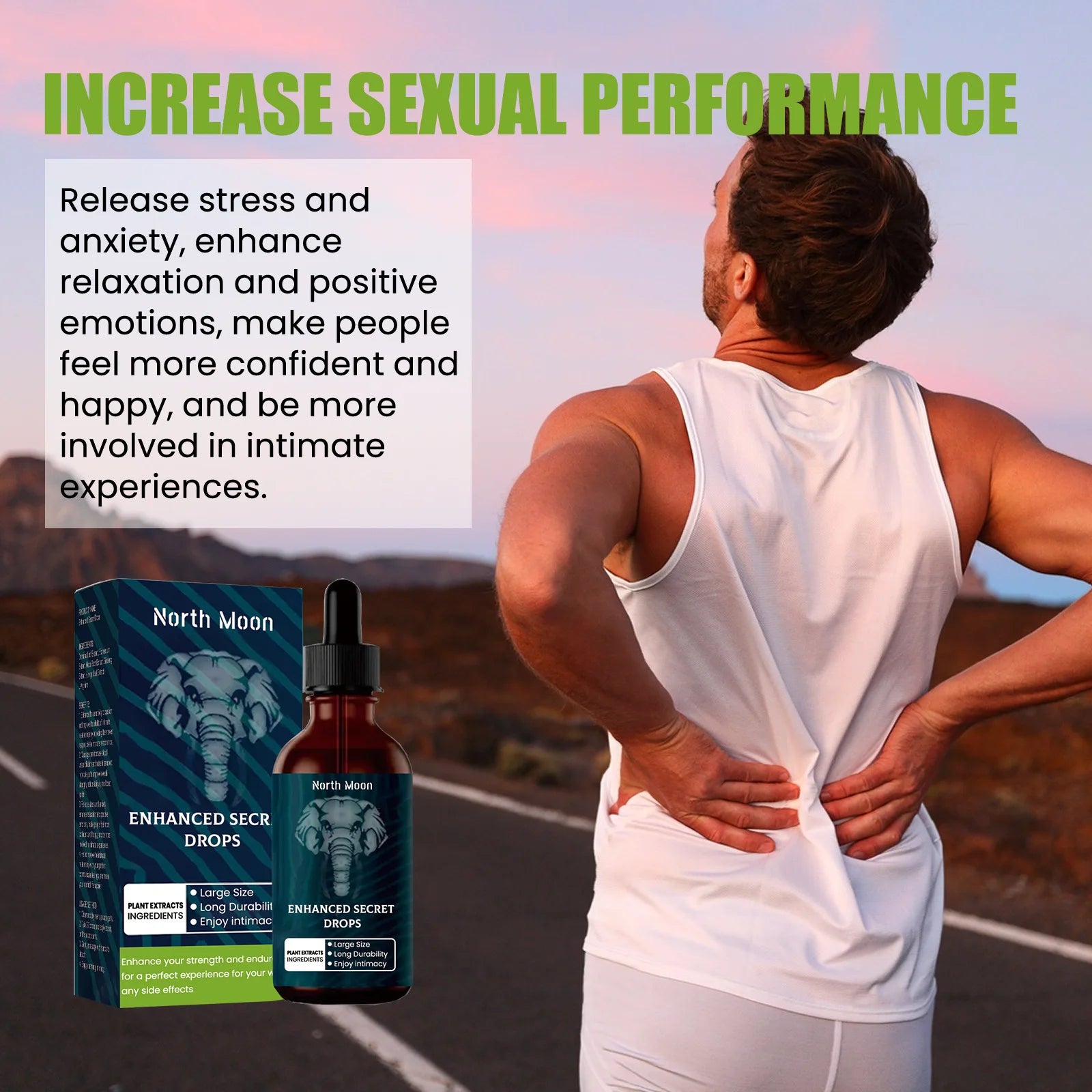 Male Enhance Massage Oil